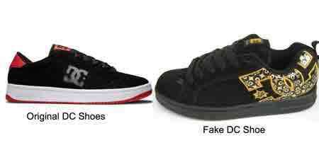 dc shoes original vs fake|are dc shoes genuine.